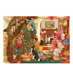 Puzzle House Of Puzzles Decorando el Árbol XXL 500 Piezas