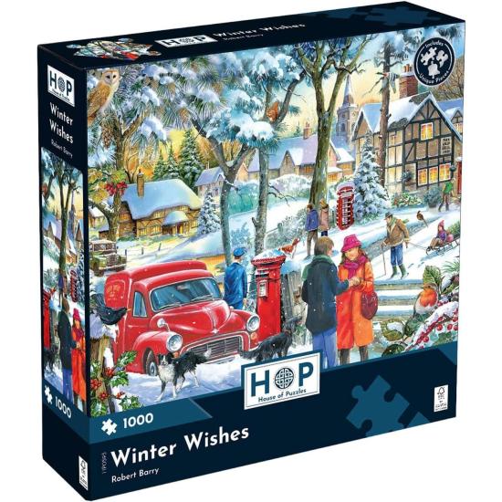 Puzzle House Of Puzzles Deseos de Invierno de 1000 Piezas