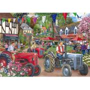 Puzzle House Of Puzzles Desfile de Tractores de 1000 Piezas