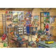Puzzle House Of Puzzles El Cobertizo de Fred de 500 Piezas