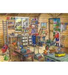 Puzzle House Of Puzzles El Cobertizo de Fred de 500 Piezas