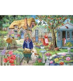 Puzzle House Of Puzzles En el Jardín 1000 Piezas