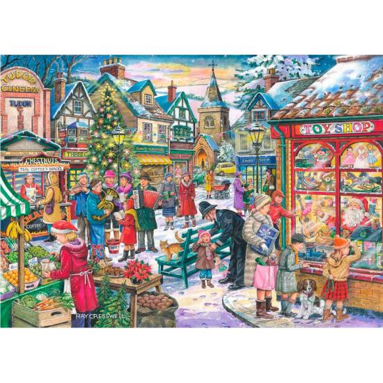 Puzzle House Of Puzzles Escaparates Navideños XXL 500 Piezas