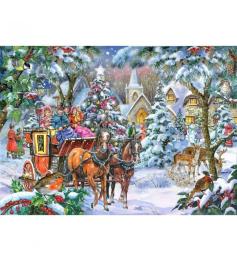 Puzzle House Of Puzzles Fiestas en Carruaje de 1000 Piezas