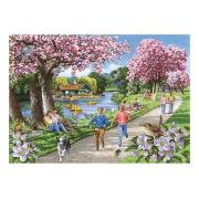 Puzzle House Of Puzzles Florecimiento del Manzano de 1000 Piezas
