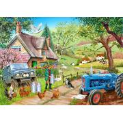 Puzzle House Of Puzzles Fresco de Granja de 500 Piezas