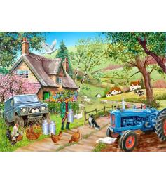 Puzzle House Of Puzzles Fresco de Granja de 500 Piezas