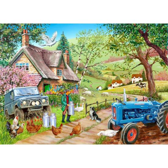 Puzzle House Of Puzzles Fresco de Granja de 500 Piezas Puzzle House Of Puzzles Fresco de Granja de 500 Piezas