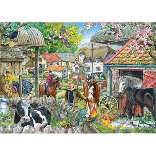Puzzle House Of Puzzles Granja De Herraduras XXL 250 Piezas