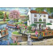 Puzzle House Of Puzzles Junto al Canal 1000 Piezas