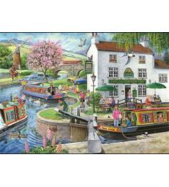 Puzzle House Of Puzzles Junto al Canal 1000 Piezas