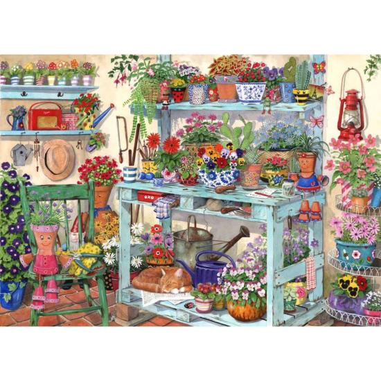 Puzzle House Of Puzzles Las Macetas 1000 Piezas