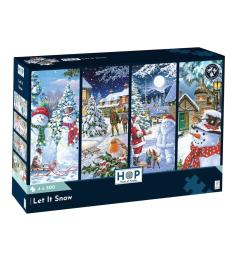 Puzzle House Of Puzzles Let It Snow  4 x 500 Piezas