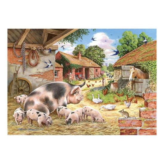 Puzzle House Of Puzzles Los Cerditos de Poppy XXL 500 Piezas