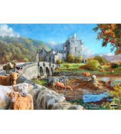 Puzzle House Of Puzzles Mañana de las Tierras Altas 1000 Piezas