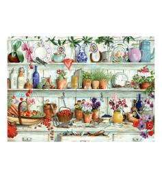 Puzzle House Of Puzzles Macetas y Productos del Campo de 1000 Pz