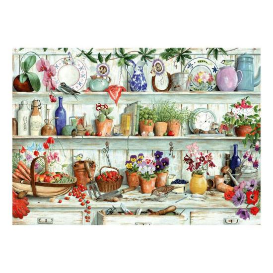Puzzle House Of Puzzles Macetas y Productos del Campo de 1000 Pz