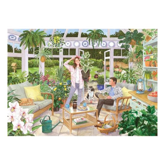 Puzzle House Of Puzzles Paraíso De Plantas De Interior XXL 500 P