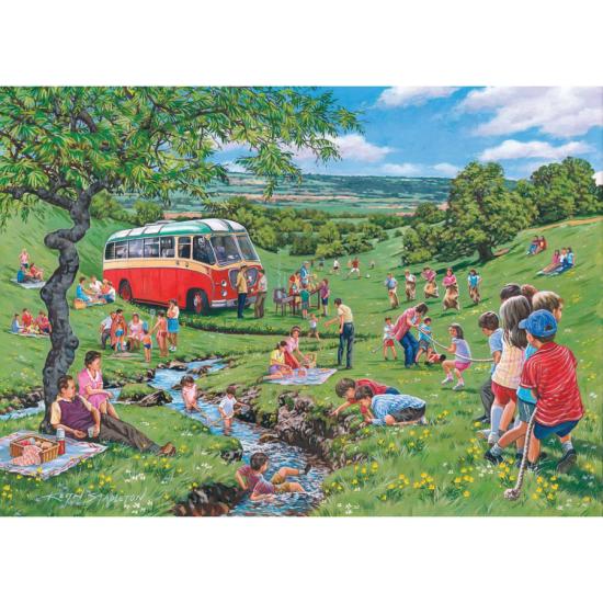 Puzzle House Of Puzzles Picnic Dominical de 500 Piezas