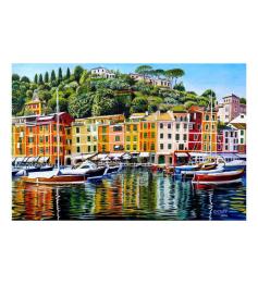 Puzzle House Of Puzzles Portofino en el Reflejo de 1000 Piezas