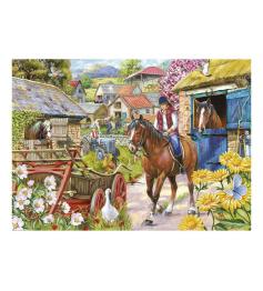 Puzzle House Of Puzzles Saliendo a Caballo XXL 500 Piezas
