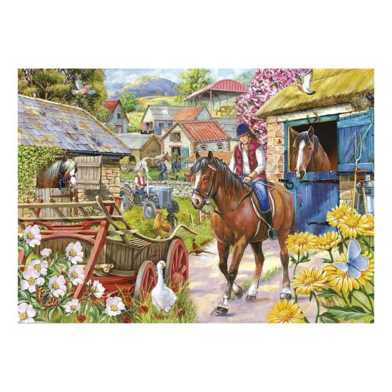 Puzzle House Of Puzzles Saliendo a Caballo XXL 500 Piezas