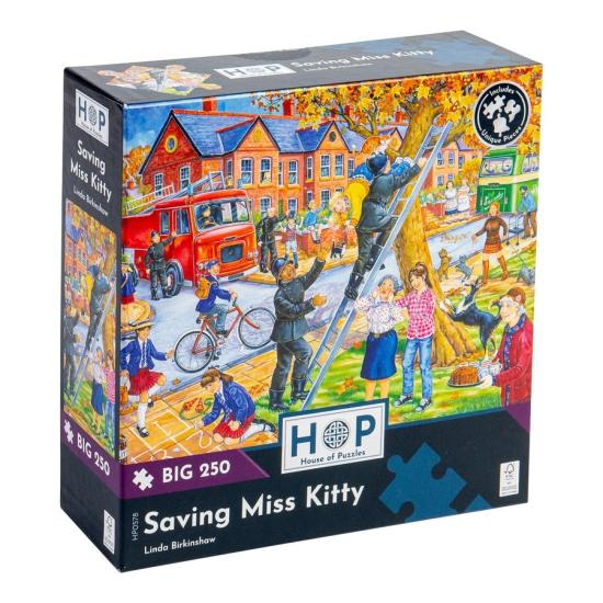 Puzzle House Of Puzzles Salvando A Miss Kitty XXL 250 Piezas
