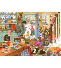 Puzzle House Of Puzzles Sombreros y Botas de Agua de 1000 Piezas