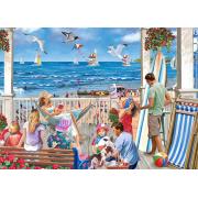 Puzzle House Of Puzzles Todos a la Terraza de 1000 Piezas