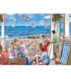 Puzzle House Of Puzzles Todos a la Terraza de 1000 Piezas
