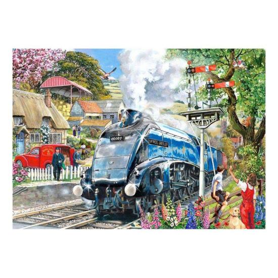 Puzzle House Of Puzzles Tren Caballero XXL 500 Piezas