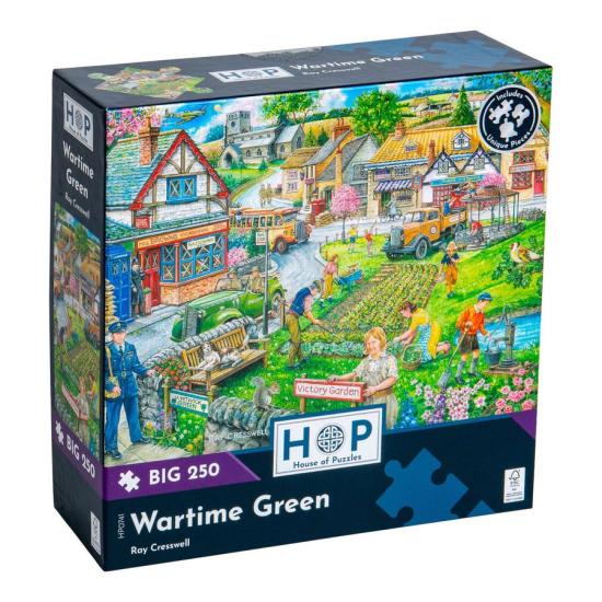 Puzzle House Of Puzzles Verde De Tiempos De Guerra XXL 250 Pieza