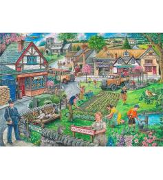 Puzzle House Of Puzzles Verde De Tiempos De Guerra XXL 250 Pieza