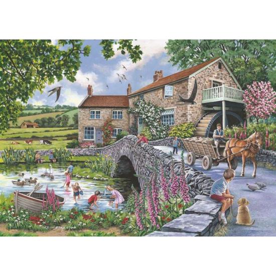 Puzzle House Of Puzzles Viejo Molino 1000 Piezas