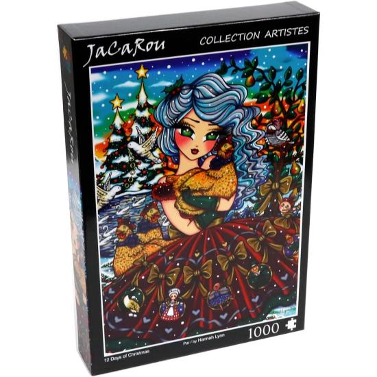 Puzzle Jacarou 12 Días de Navidad de 1000 Piezas Puzzle Jacarou 12 Días de Navidad de 1000 Piezas