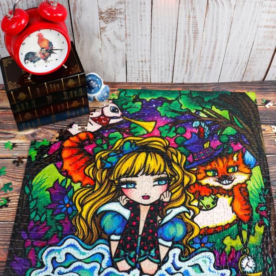 Puzzle Jacarou Alicia Perdida de 1000 Piezas Puzzle Jacarou Alicia Perdida de 1000 Piezas