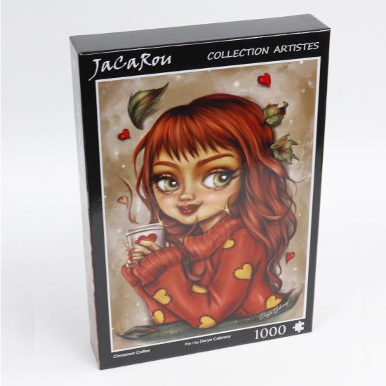 Puzzle Jacarou Café Canela de 1000 Piezas Puzzle Jacarou Café Canela de 1000 Piezas
