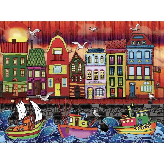 Puzzle Jacarou Ámsterdam de 1000 Piezas Puzzle Jacarou Ámsterdam de 1000 Piezas