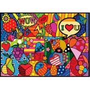 Puzzle Jacarou Pop Art Inspiration de 1000 Piezas