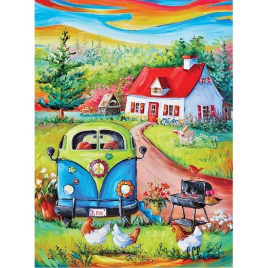 Puzzle Jacarou Verano en Casa de la Abuela de 1000 Piezas Puzzle Jacarou Verano en Casa de la Abuela de 1000 Piezas