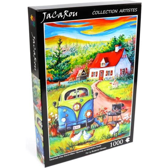 Puzzle Jacarou Verano en Casa de la Abuela de 1000 Piezas Puzzle Jacarou Verano en Casa de la Abuela de 1000 Piezas