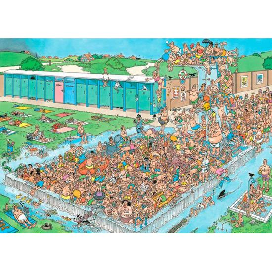 Puzzle Jumbo Amontonados de 2000 Piezas