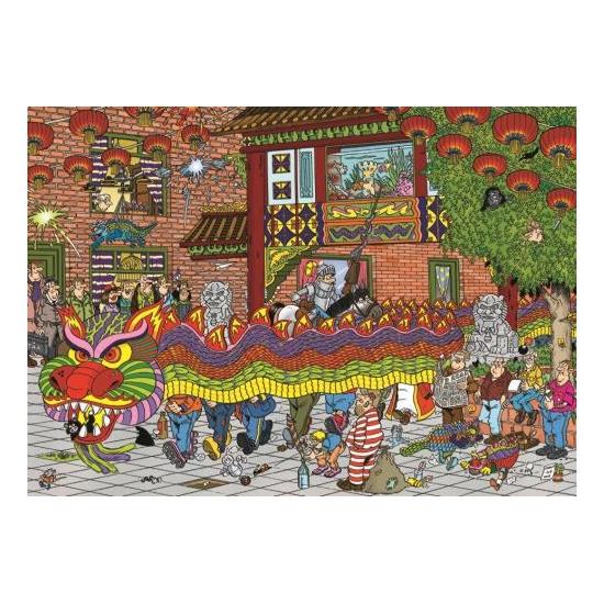 Puzzle Jumbo Año Nuevo Chino de 500 Piezas Puzzle Jumbo Año Nuevo Chino de 500 Piezas
