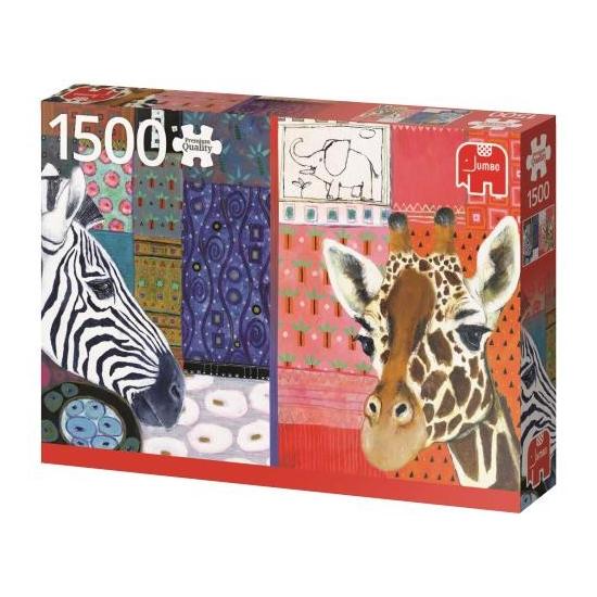 Puzzle Jumbo Arte Africano de 1500 Piezas