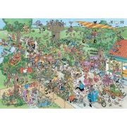 Puzzle Jumbo Avistamiento de Aves en el Gran Jardín de 1000 Pzs