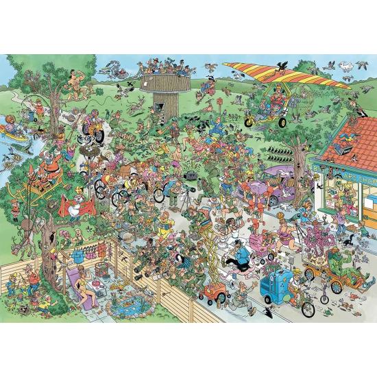 Puzzle Jumbo Avistamiento de Aves en el Gran Jardín de 1000 Pzs Puzzle Jumbo Avistamiento de Aves en el Gran Jardín de 1000 Pzs