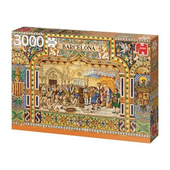 Puzzle Jumbo Azulejos de Barcelona de 3000 Piezas