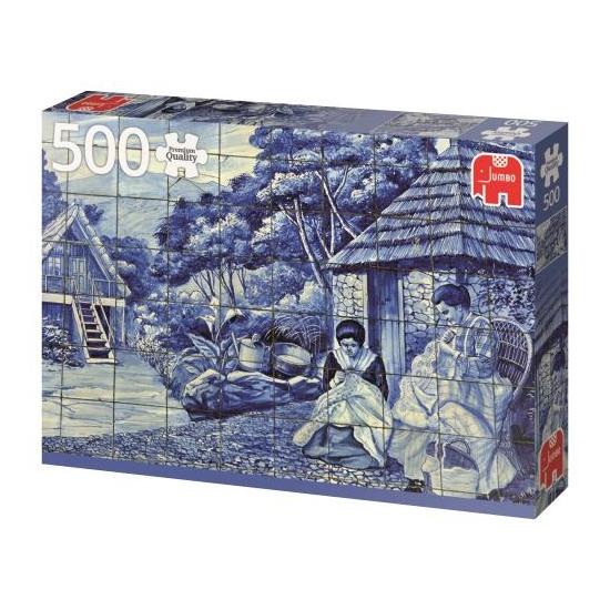 Puzzle Jumbo Azulejos Portugueses de Funchal de 500 Piezas
