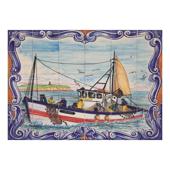 Puzzle Jumbo Azulejos Portugueses, Ferragudo de 1000 Piezas