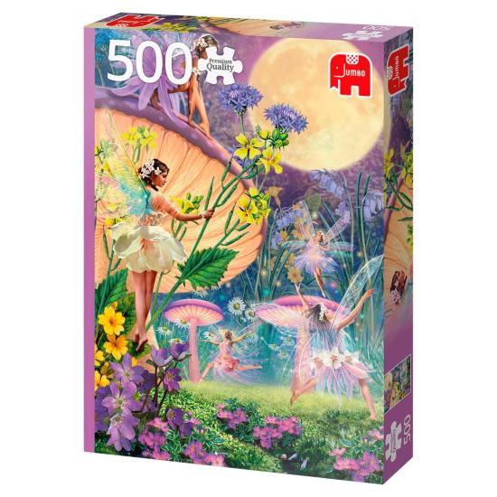 Puzzle Jumbo Baile de Hadas en Crepúsculo de 500 Piezas